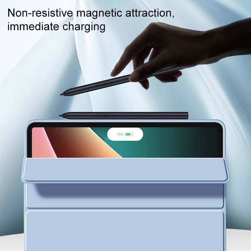 Für Xiaomi Mi Pad 5 / 5 Pro 11.0 Zoll Tablet Tasche 3 folt Wake UP Smart Cover Etuis Schwarz