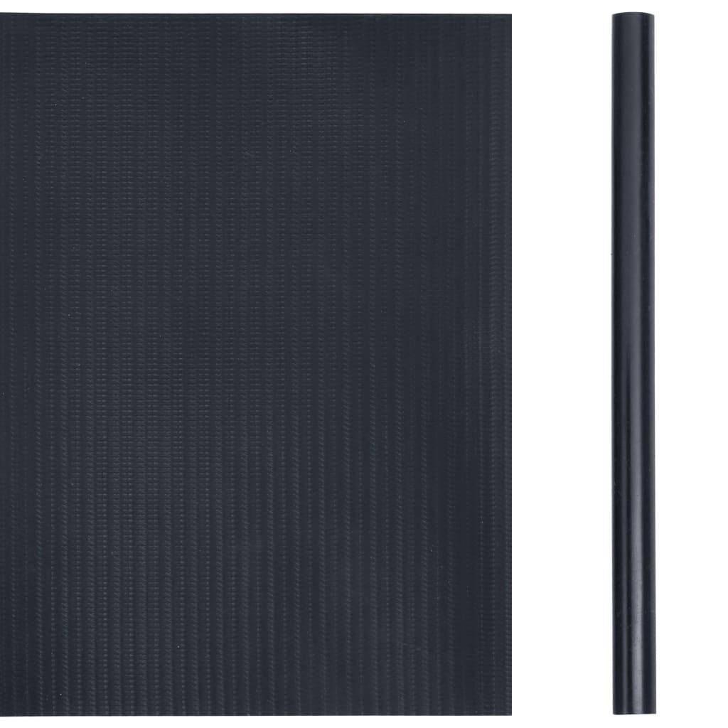 vidaXL Garten-Sichtschutz PVC 35x0,19 m Matt-Dunkelgrau