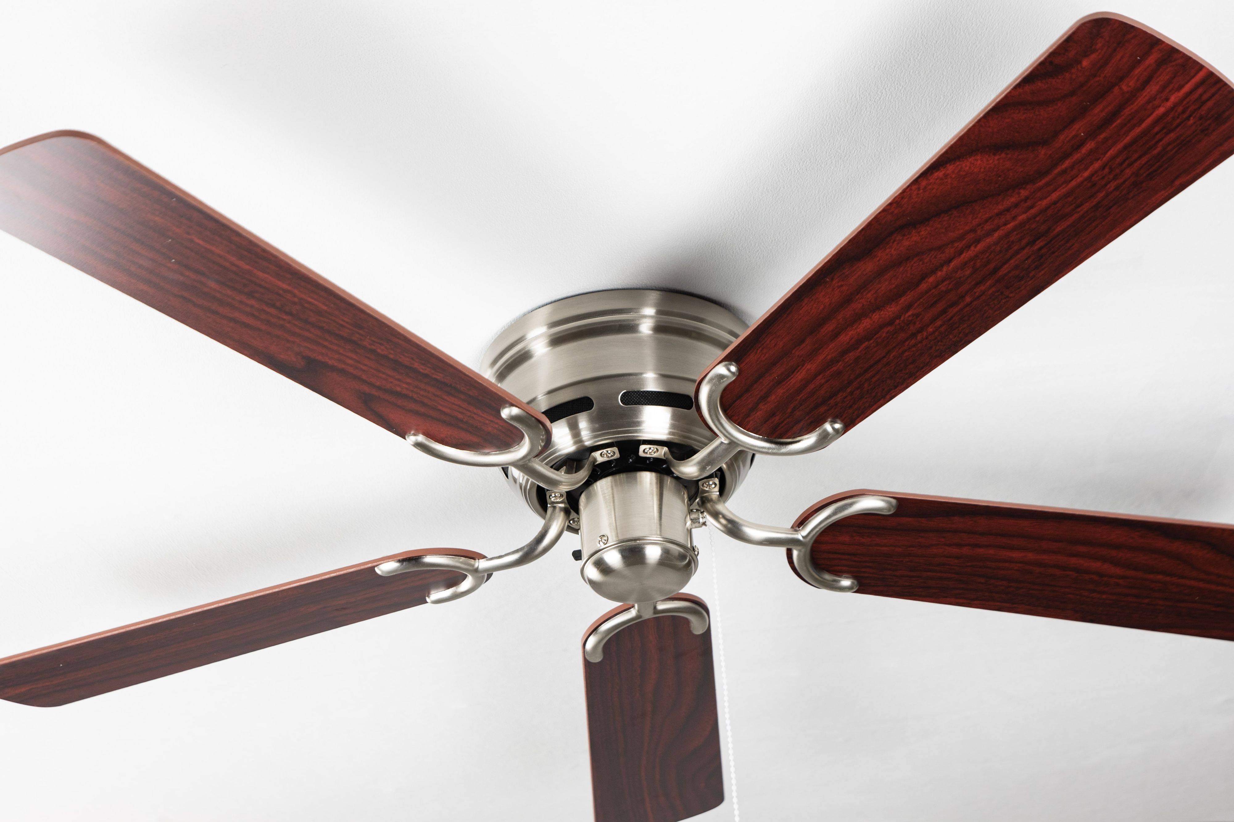 Deckenventilator Kisa Deluxe BN Rosenholz / Walnuss