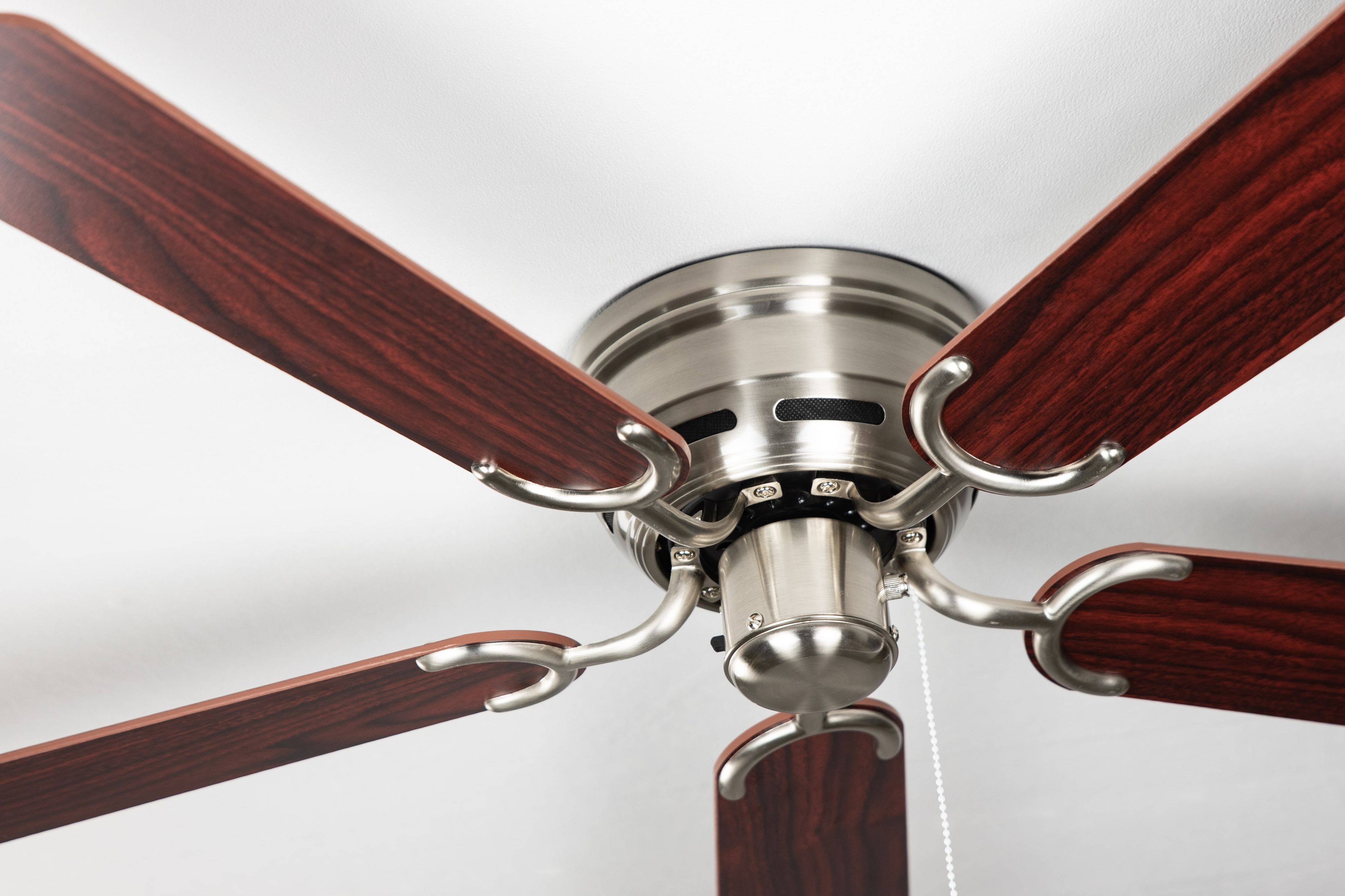 Deckenventilator Kisa Deluxe BN Rosenholz / Walnuss