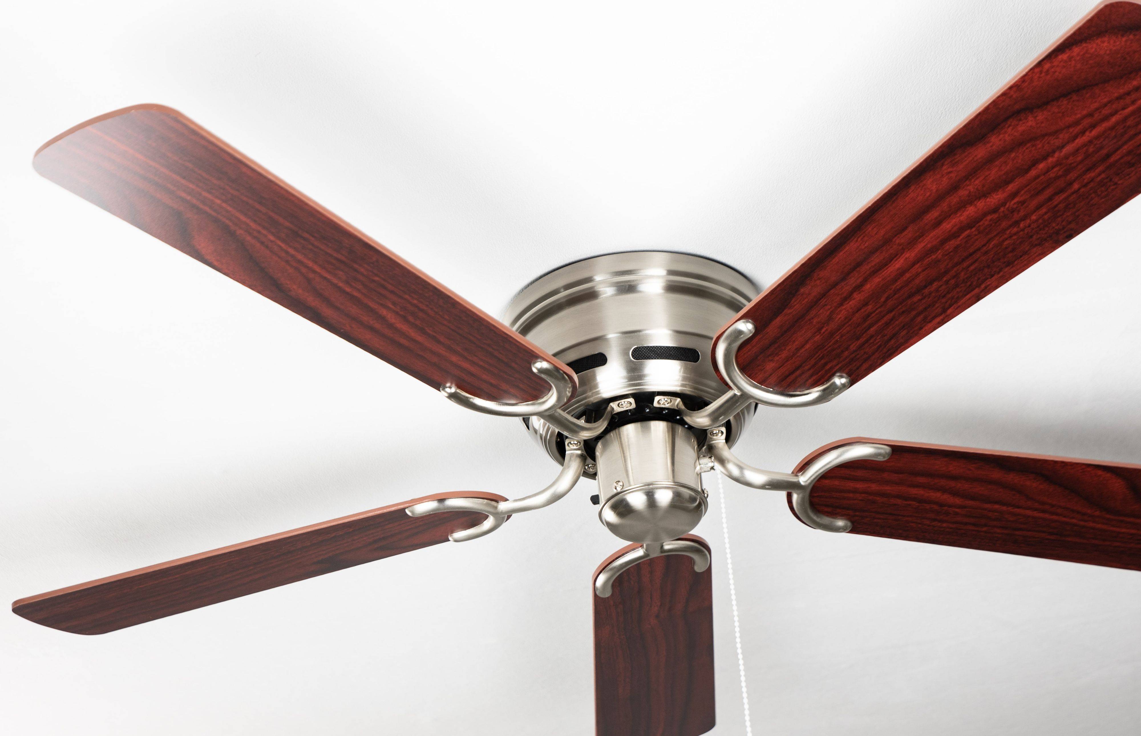 Deckenventilator Kisa Deluxe BN Rosenholz / Walnuss