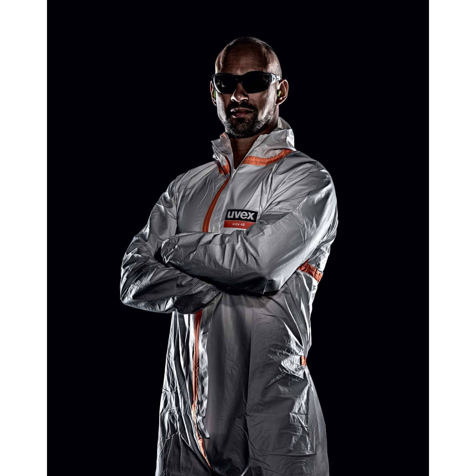 uvex Chemikalienschutzanzug uvex 4B Einweg - Größe:M