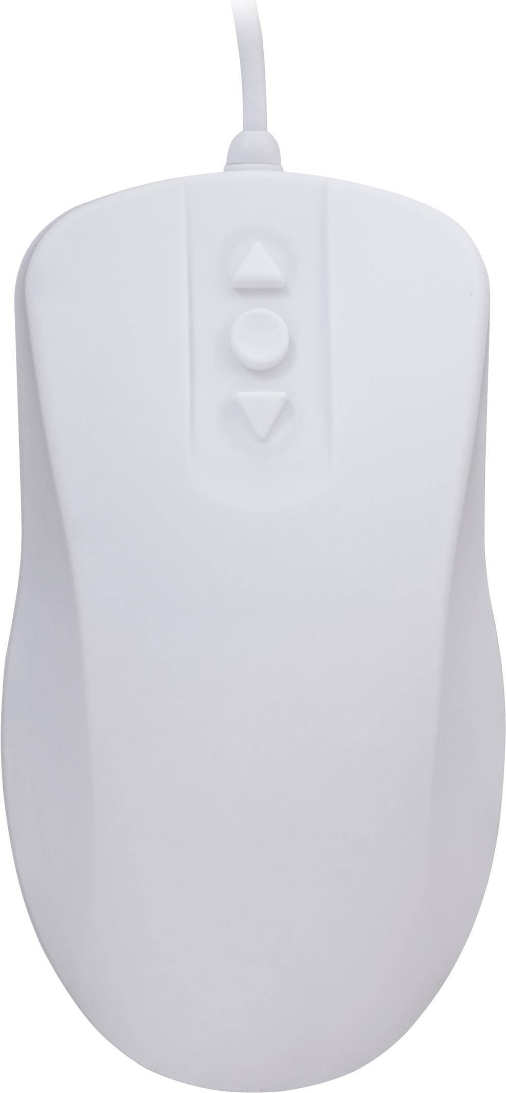 CHERRY AK-PMH12 Maus Beidhändig USB Typ-A Optisch 1000 DPI (AK-PMH12OB-US-W)