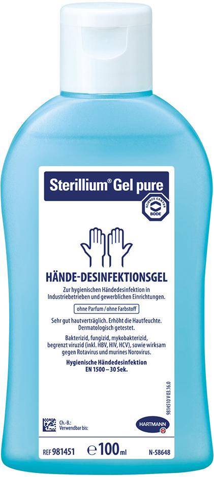 Handdesinfektion Sterillium Gel Pure,100ml