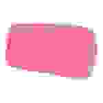 Herlitz Faulenzer mit 2 Außentaschen Neon pink - 110 x 55 mm - Pink