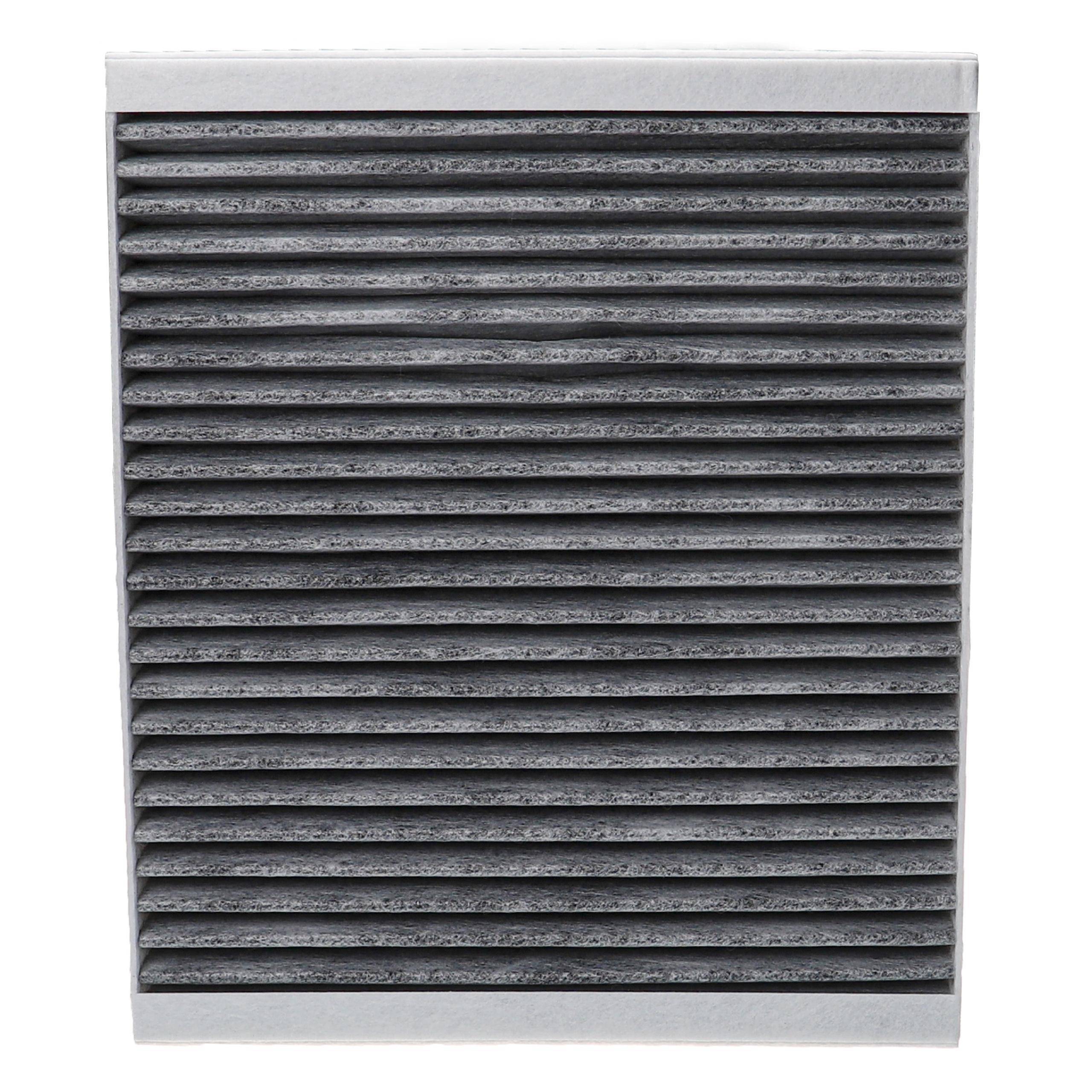 vhbw Innenraumfilter kompatibel mit Vauxhall Astra Mk7 (K) 07/2015 - ... Schrägheck (B16) PKW - Mit Aktivkohle
