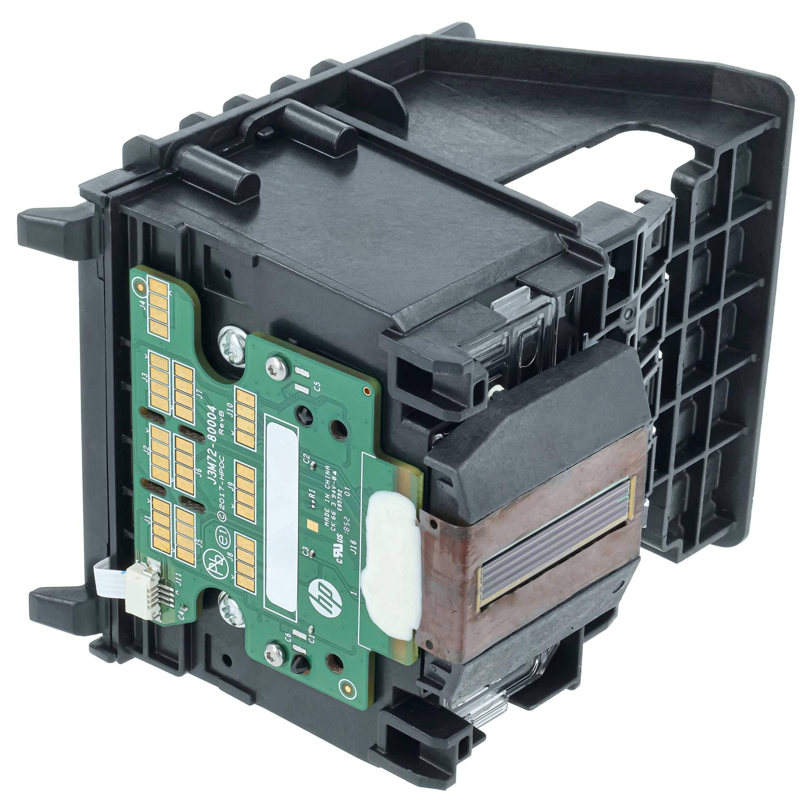 vhbw Druckkopf kompatibel mit HP Officejet Pro 8210, 8710, 8720, 8730, 7720, 7740 Drucker - B/C/M/Y refurbished