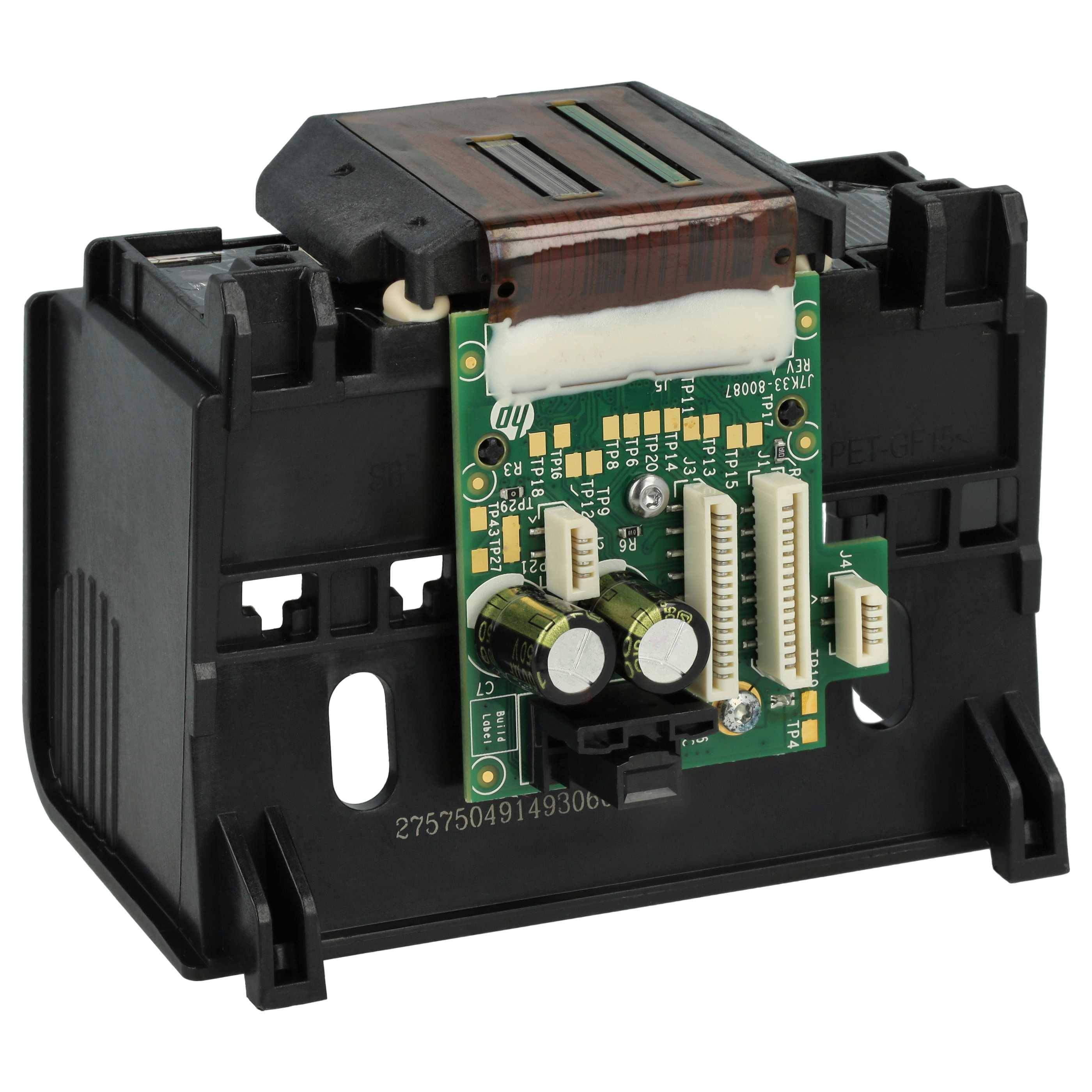 vhbw Druckkopf kompatibel mit HP Officejet 6958, 6954, 6960, 6951, 6950, 6968, 6962, 6970 Drucker - 6,5 cm breit refurbished