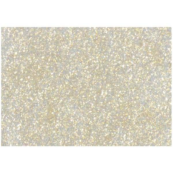 Glitter Glue 50 ml weiß/regenbogen