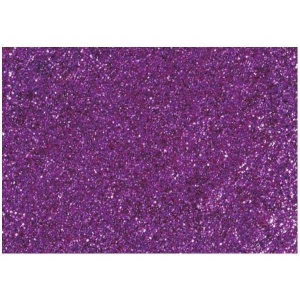Glitter Glue 50 ml dunkellila