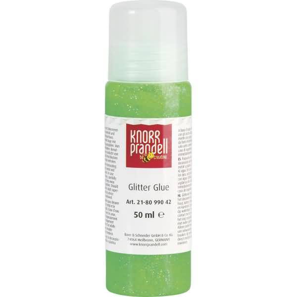 Glitter Glue 50 ml neongrün
