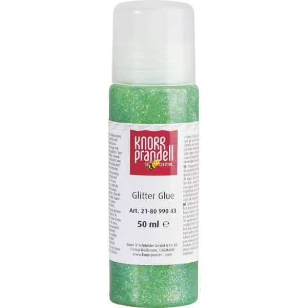 Glitter Glue 50 ml hellgrün