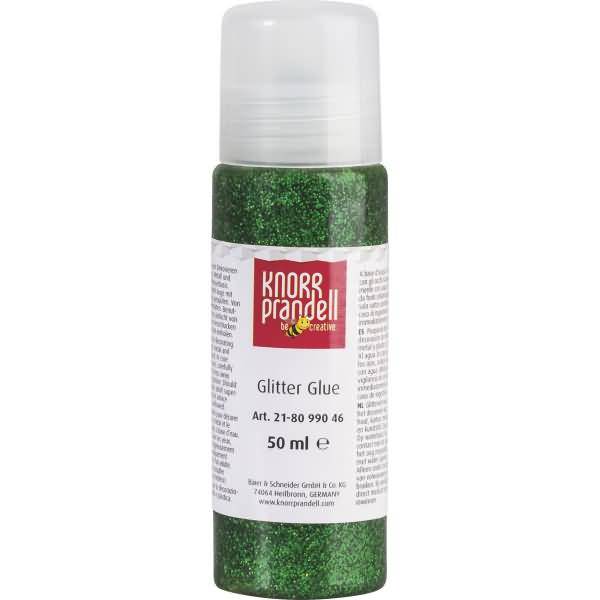 Glitter Glue 50 ml dunkelgrün