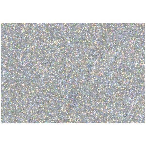 Glitter Glue 50 ml silber/regenbogen