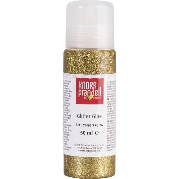 Glitter Glue 50 ml gold