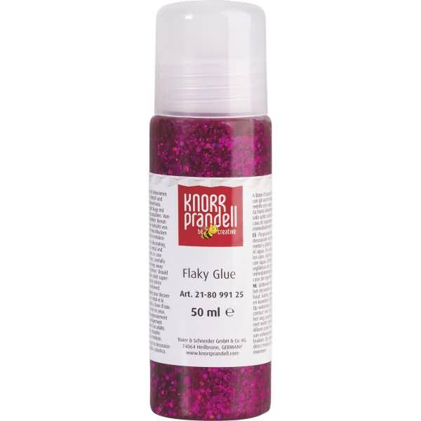 Glitzerfarbe Flaky Glue 50ml pink