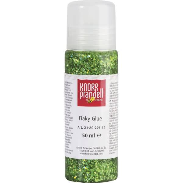 Glitzerfarbe Flaky Glue 50ml grün