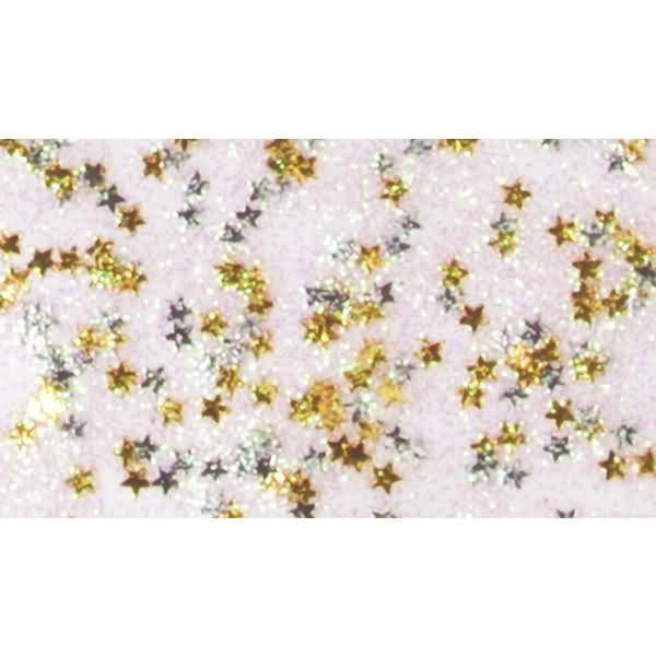Glitterfarbe Konfetti Glue 50ml Sterne gold