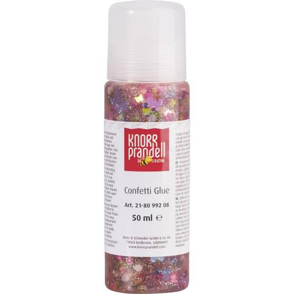 Glitterfarbe Konfetti Glue 50ml Schmetterlinge