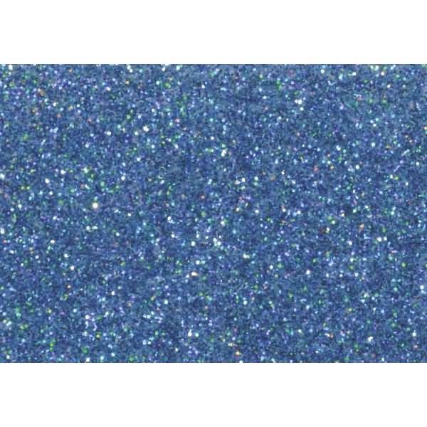 Hologramm-Glitter 7,5x2,8 cm blautürkis,
