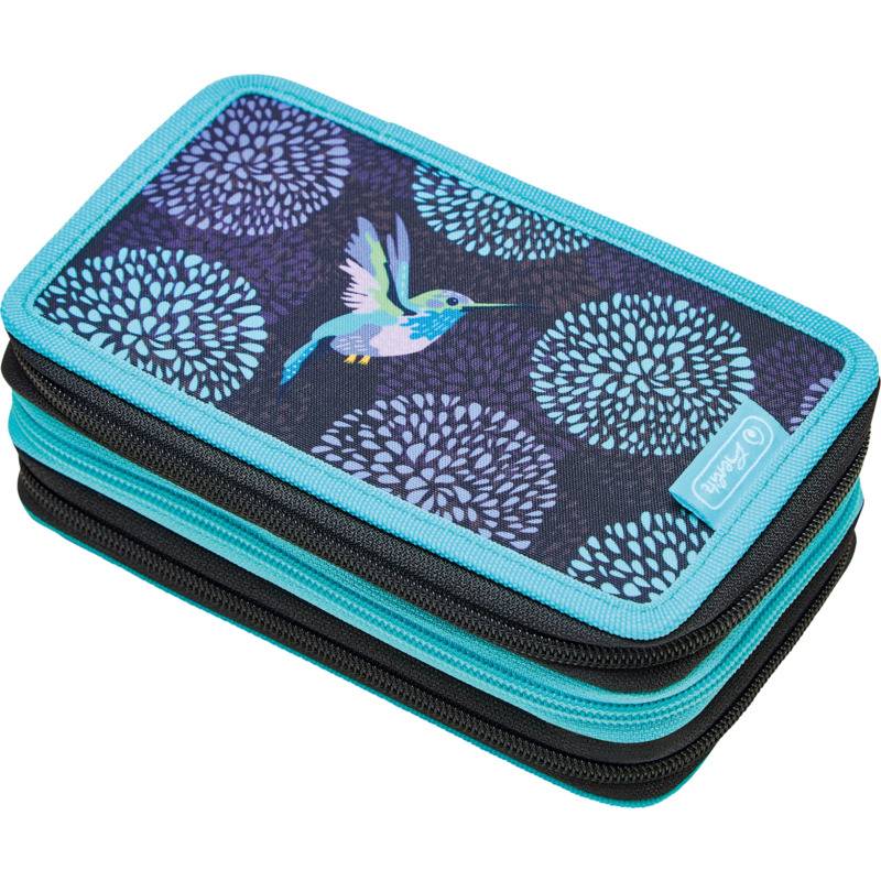 herlitz Schüleretui TriCase "Bloomy Horse", 31-teilig