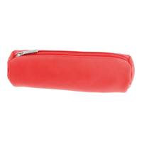 Herlitz Faulenzer rund coralle - 60 x 60 mm - Kunstleder - Rot