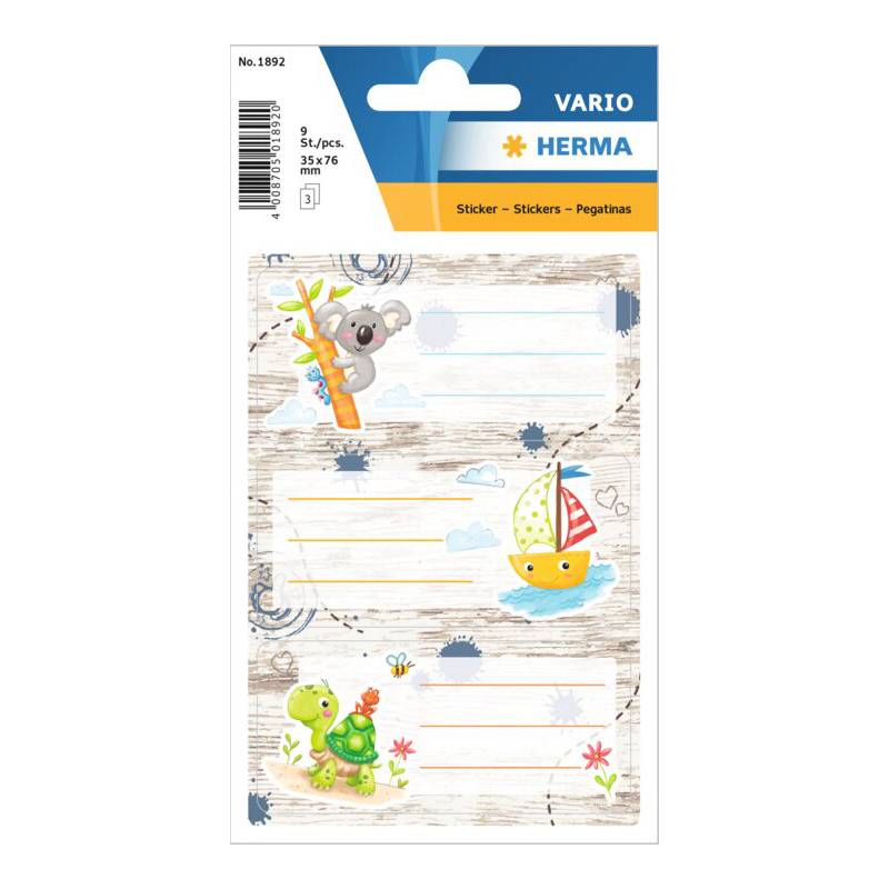 HERMA Buchetiketten VARIO "Sandkastenfreunde"