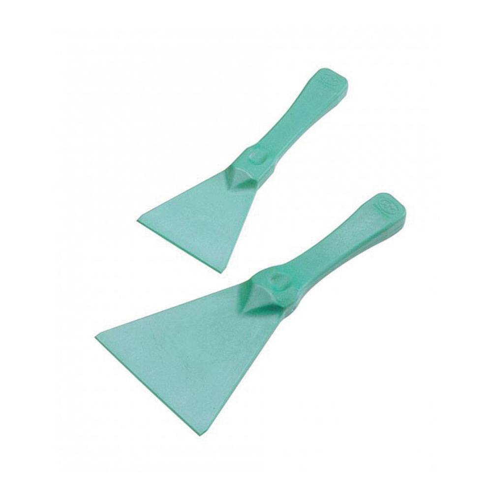 Schaber Industrie - Farbe grün - Polypropylen PP - Maße L x B mm: 205x75 mm