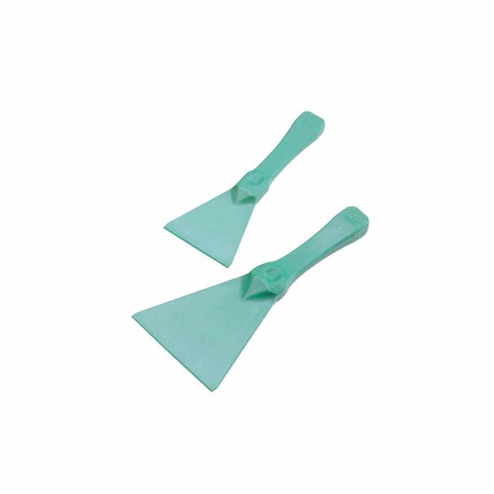 Schaber Lebensmittel - Farbe weiß - Polypropylen PP - Maße L x B 250x100 mm