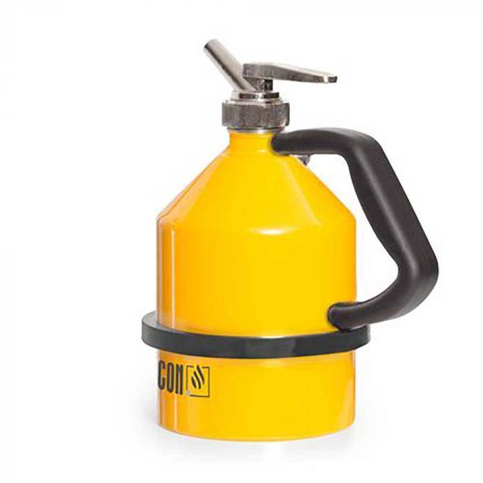 FALCON Feindosierkanne - Stahl lackiert - mit 1¼ Zoll G-Gewinde - mit Feindosierhahn - 2 Liter