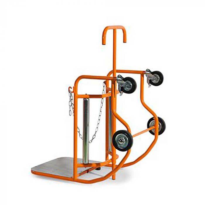 Fasskipper Secu Plus - Stahl pulverbeschichtet - mit Hebelstange - für Stahl und Kunststofffässer