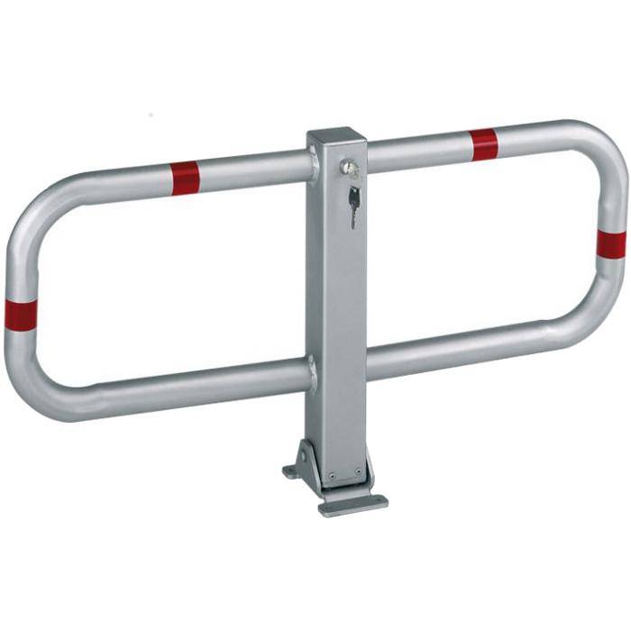 Parkplatzbügel - Stoppy I - umlegbar - zum Einbetonieren oder Aufschrauben