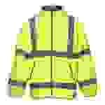 Warnschutz Fleecejacke - Dickies - EN471 Klasse 3 Stufe 2 - 100% Polyester Anti-Pill-Fleece - Größe XXL - gelb