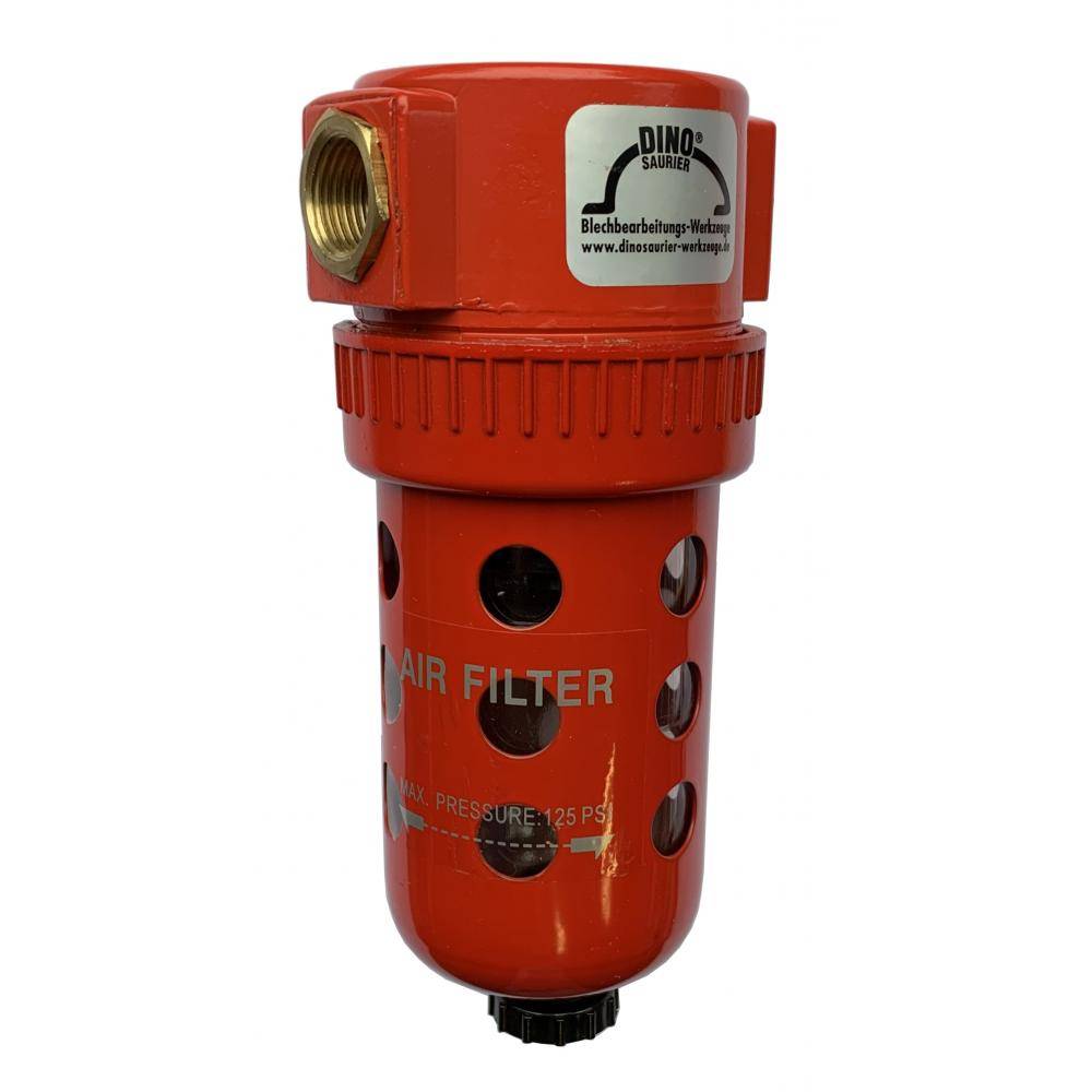 Wasserabscheider Standard 3/8" - Innengewinde 16,3 mm - Maße 160 x 67 x 74 mm - Druck max. 7 bar - Gewicht 632 g