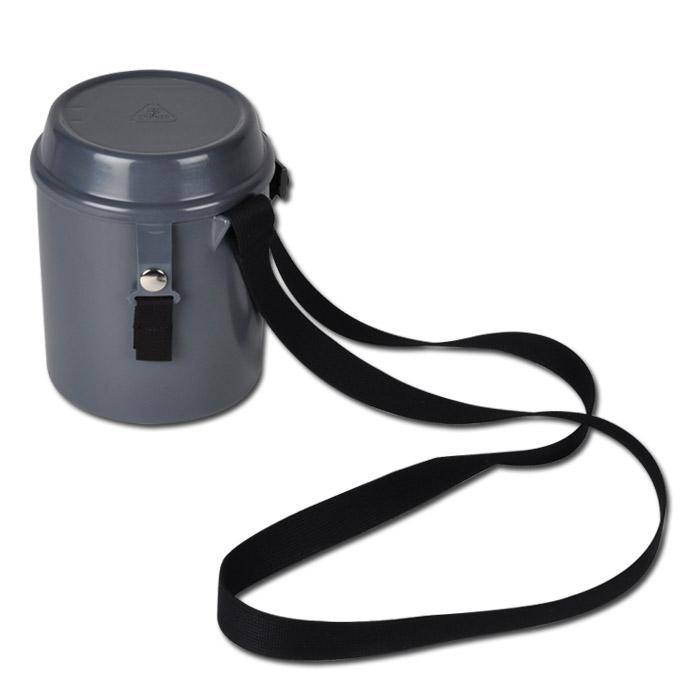 Tragedose "WIKRU" - für Halbmasken mit Filter - schwarz