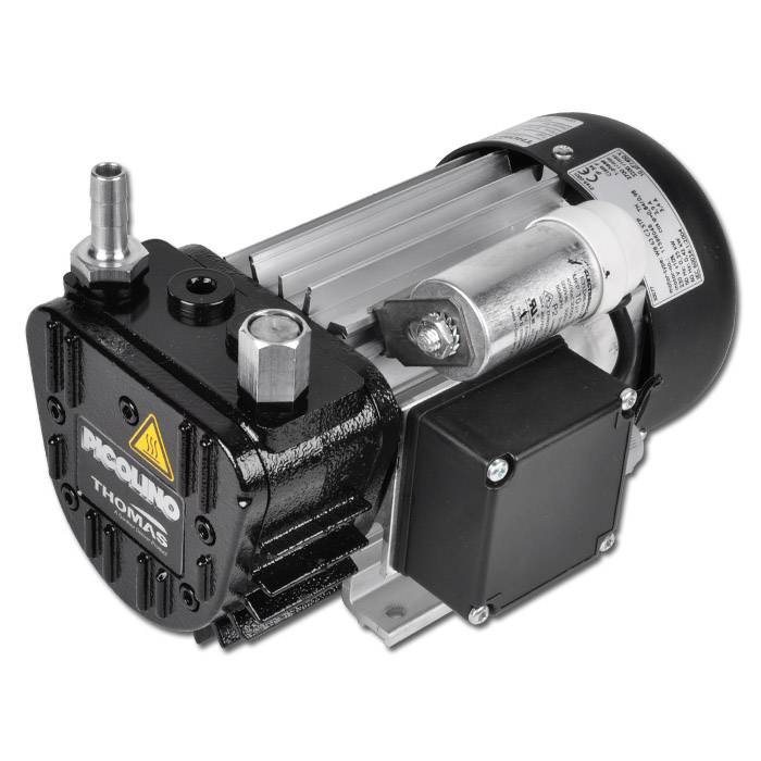 Drehschieber-Vakuumpumpe VTE 8 230/50/60 - max. 9,6 m³/h - max. 0,42 kW - Kondensatormotor