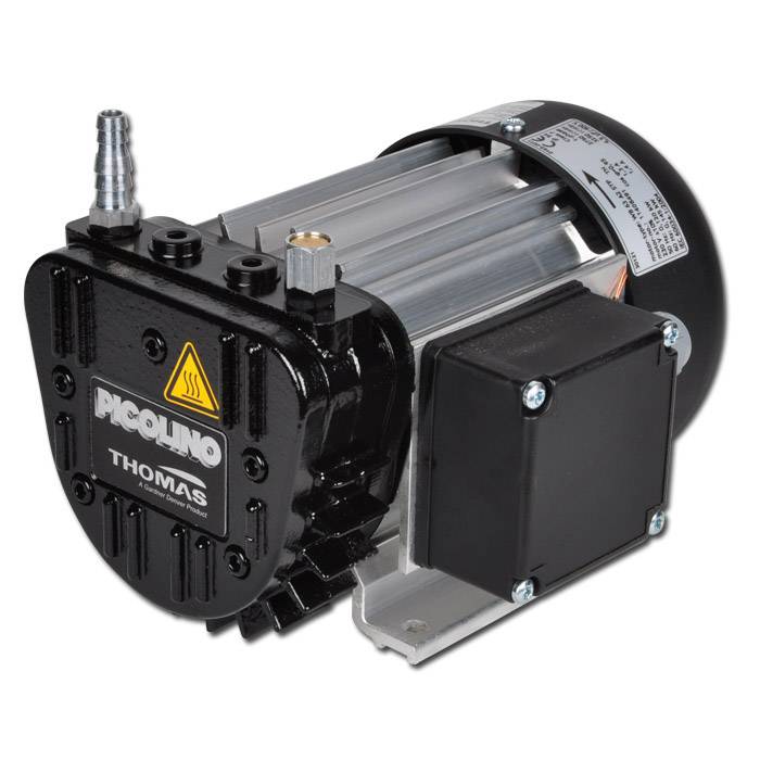 Drehschieber-Vakuumpumpe VTE 3 230/50/60 - max. 4,2 m³/h - max. 0,145 kW - Kondensatormotor