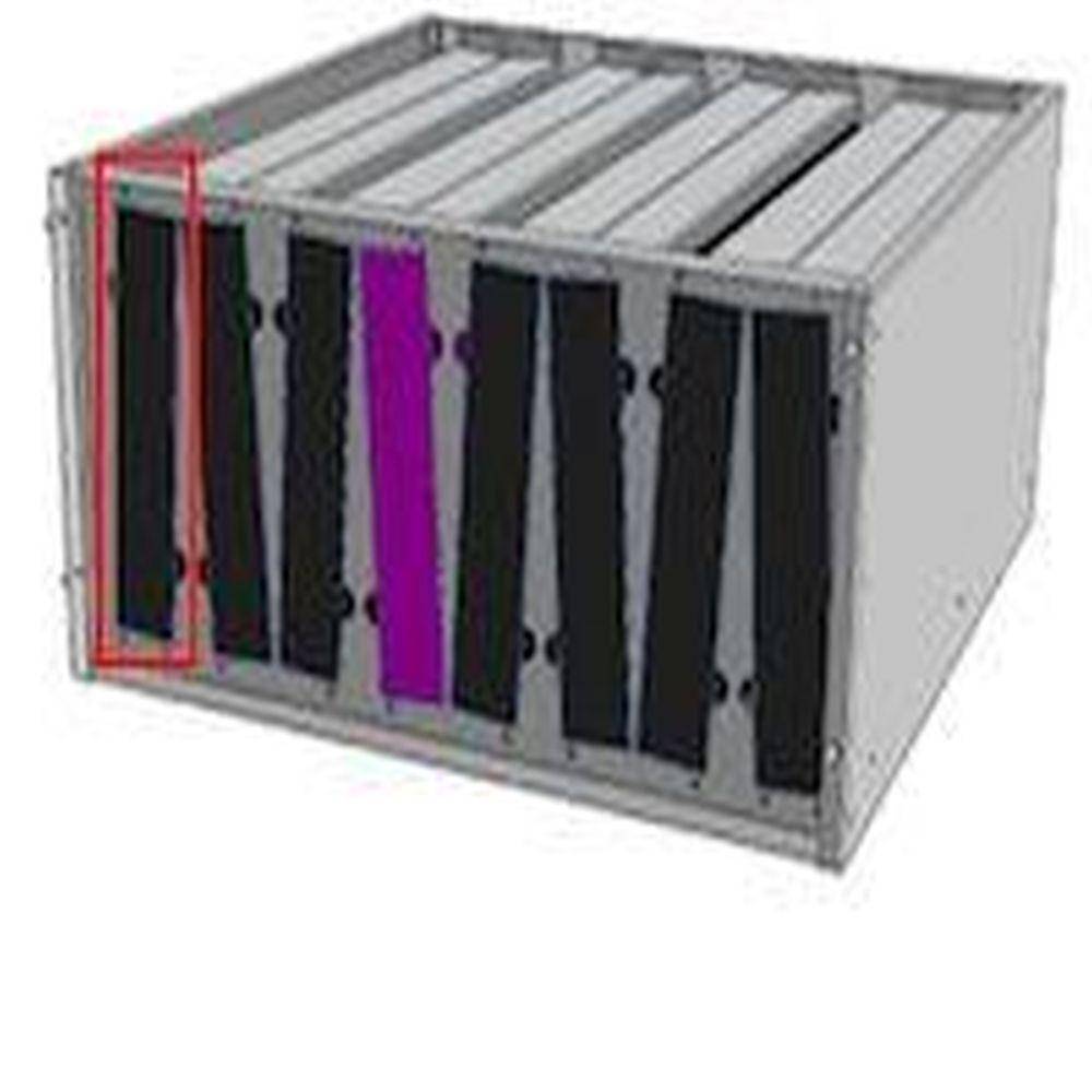 Aktivkohlefilter Carbon für FilterBench - 562 x 250 x 50 mm - ohne Sättigungsanzeige