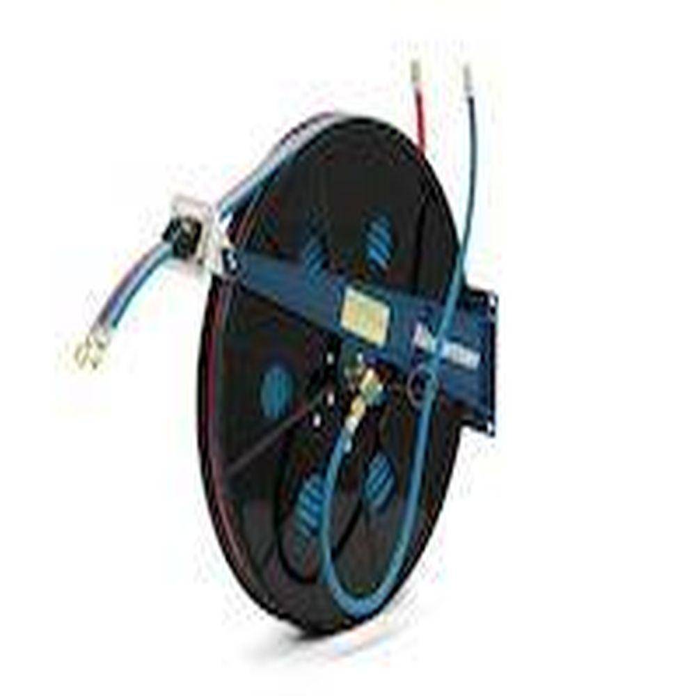 Serie 876 Automatischer Doppel-Schlauchaufroller - Federantrieb - ohne Schlauch - für Azetylen/Sauerstoff oder Brenngase/Sauerstoff - NW 2 x 6,3 mm