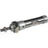 SMC Druckluftzylinder C85N25-700-X2018 - ISO6432 - doppeltwirkend - integrierter Gabelkopf - Ø 25 mm - Hub 700 mm - Preis per Stück