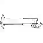 Wandkonsole Verlängerung 500 mm für Balancer-Arm BA Wandkonsole Verlängerung 500 mm für Balancer-Arm BA