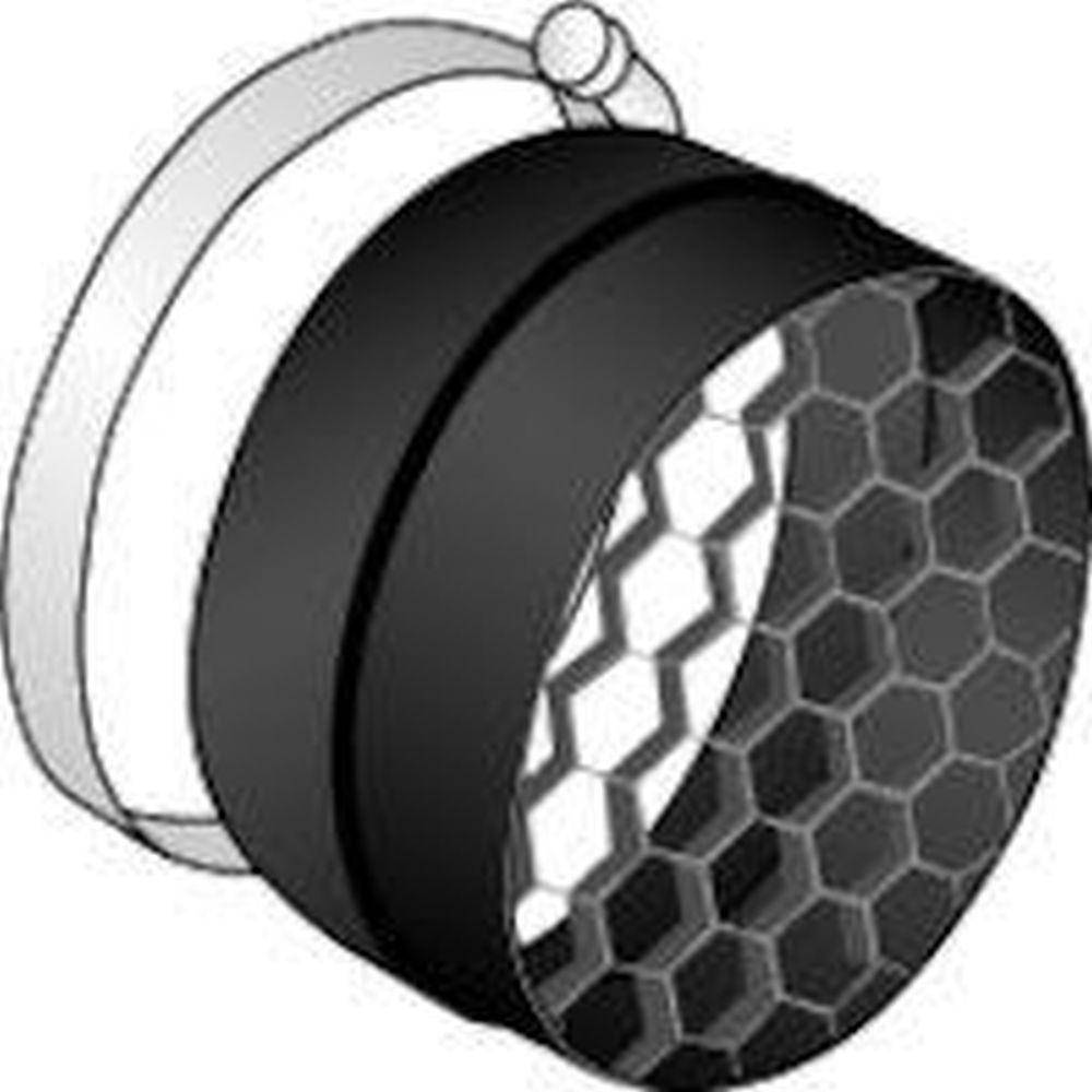 Schutzgitter für Ventilator N10/N16/N24 - Kunststoff - schwarz - Ø 160 mm