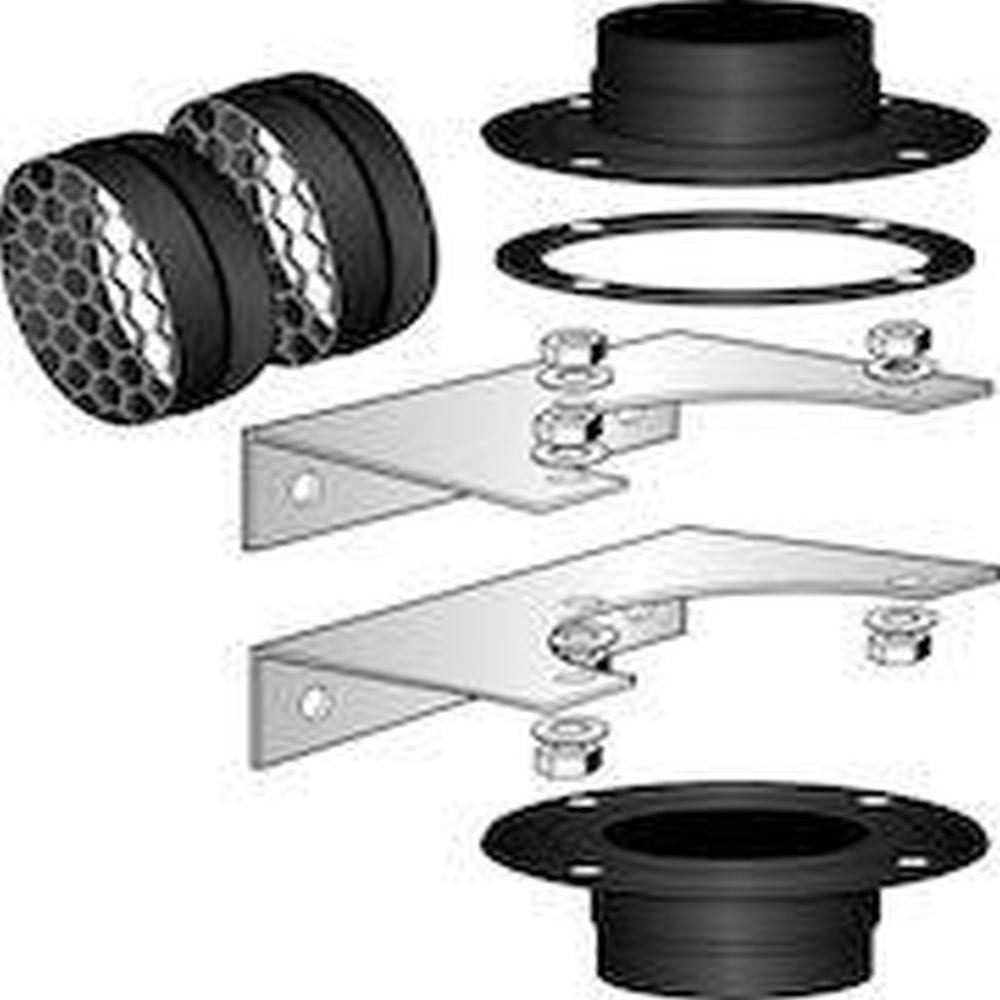 Wandkonsole für Schalldämpfer