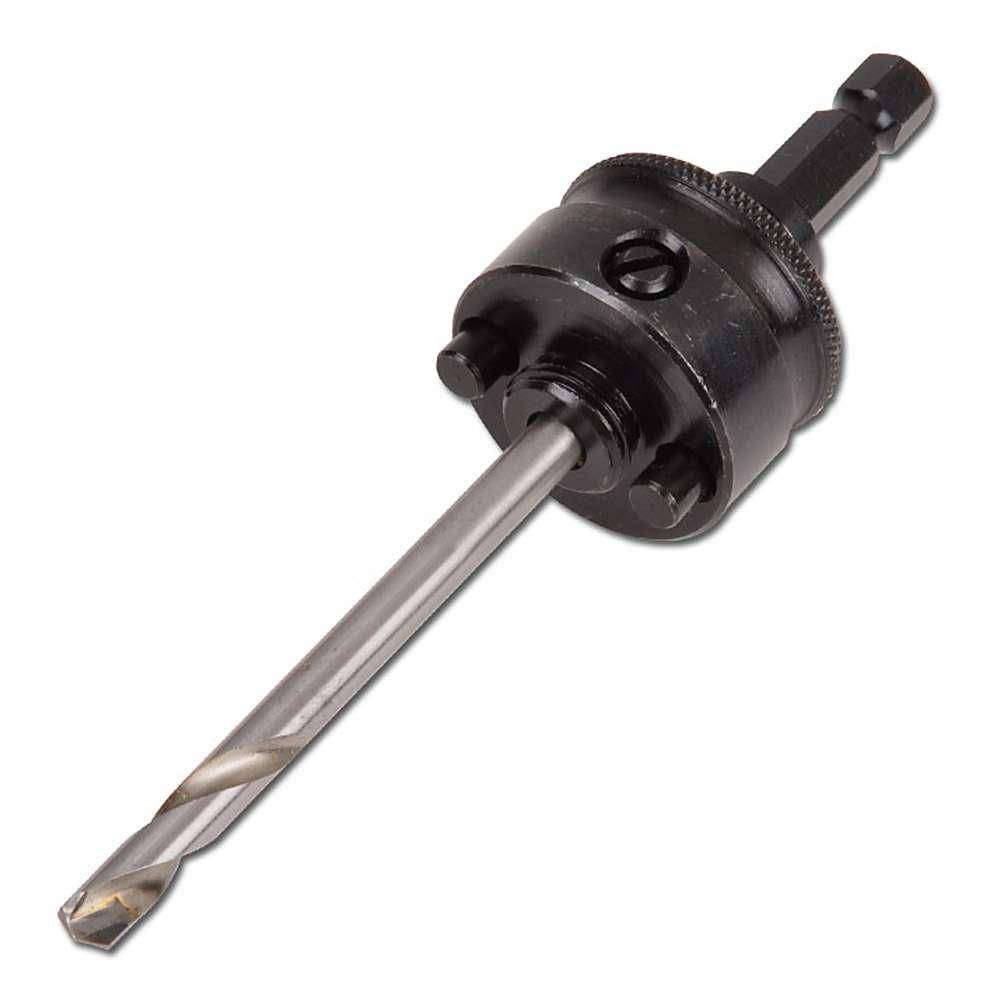 Lochsägen Aufnahme - Ø 32-210mm - für Diamant und Hartmetall "Starrett" Typ XA10