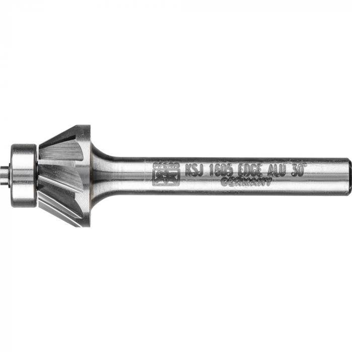 PFERD HM-Frässtift - Kegelsenkform KSJ - EDGE ALU - 30° - Frässtift-Ø 16 mm - Schaft-Ø 6 mm