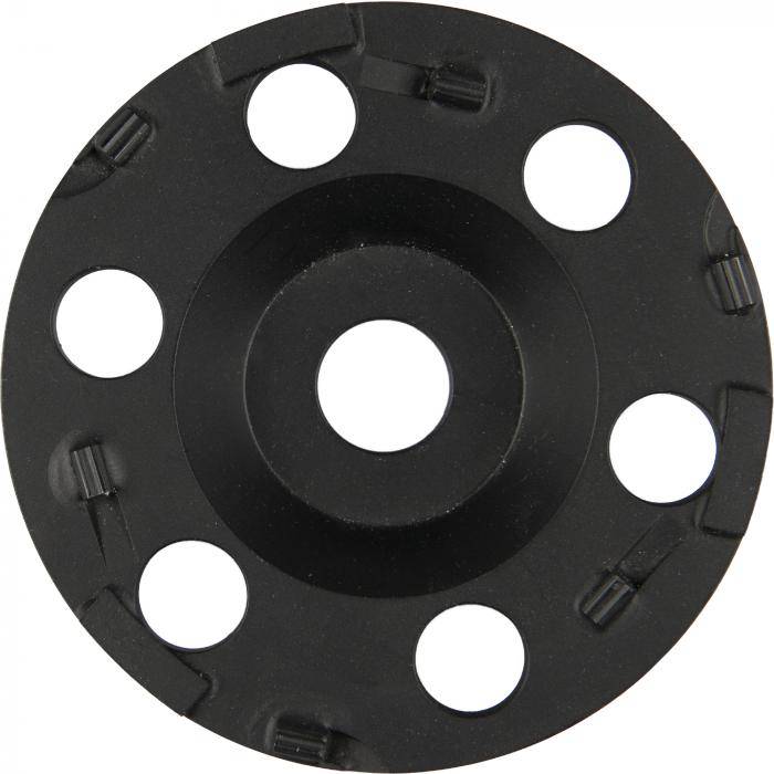 Diamantschleifteller DS 900PKD - Durchmesser 125 mm - Bohrung 22,23 mm - Segmentbreite 5 mm - Segmenthöhe 3,5 mm - Polykristalliner Diamant