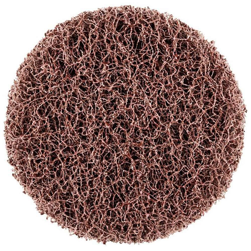 Schleifvlies - PFERD COMBIDISC® - Korund - weiche Ausführung - Aufspannsystem CDR - Bezeichnung CDR VRW 50 A 100 - Durchmesser 50 mm - Korngröße