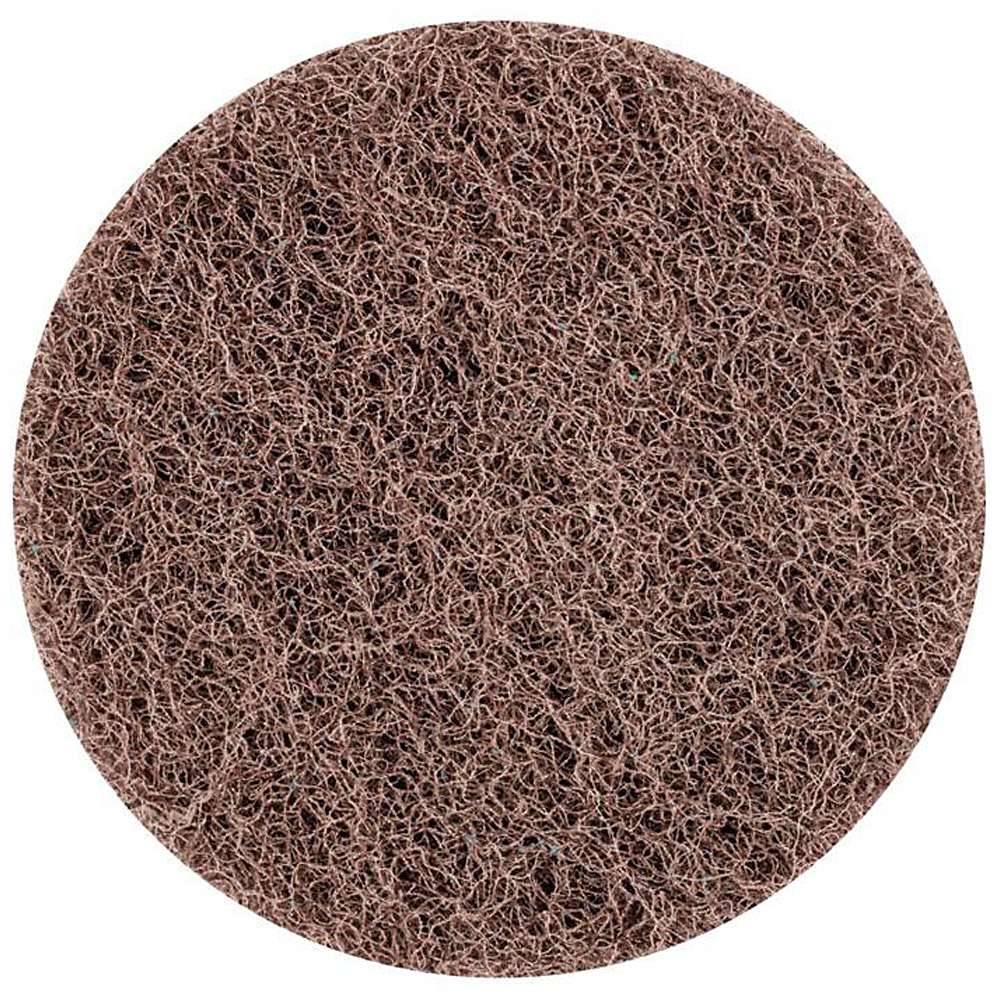 Schleifvlies - PFERD COMBIDISC® - Korund - weiche Ausführung - Aufspannsystem CDR - Bezeichnung CDR VRW 50 A 180 - Durchmesser 50 mm - Korngröße