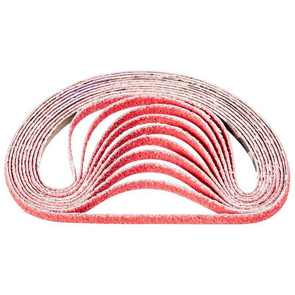 Schleifband - PFERD - Keramikkorn CO-COOL - Korngröße 60 - Bezeichnung BA 6/305 CO-COOL 60 - Maße (T x L) 6 x 305 mm - VE 100 Stück - Preis per VE