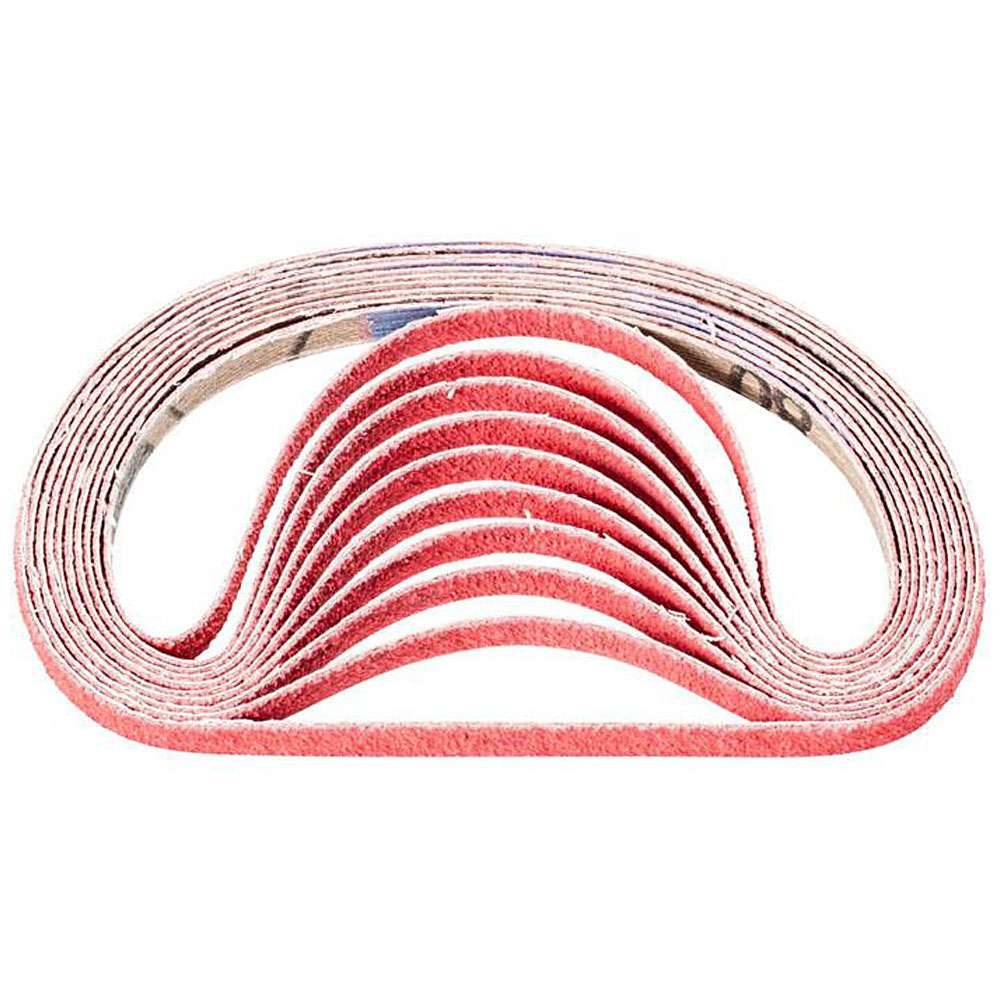 Schleifband - PFERD - Keramikkorn CO-COOL - Korngröße 80 - Bezeichnung BA 6/305 CO-COOL 80 - Maße (T x L) 6 x 305 mm - VE 100 Stück - Preis per VE